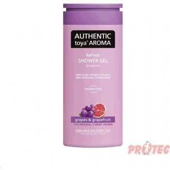 Authentic Toya Aroma Grapes & Grapefruit aromatický sprchový gel 400 ml