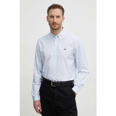 Lacoste bavlněná košile regular s límečkem button-down CH2933.HBP vícebarevná