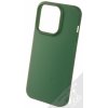 Pouzdro a kryt na mobilní telefon Apple Pouzdro 1Mcz Matt TPU ochranné silikonové Apple iPhone 14 Pro tmavě zelené