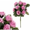 Květina Autronic Růže puget, umělá květina, barva růžová