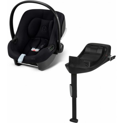 CYBEX Aton B2 i-Size + Base One 2023 Volcano Black – Zboží Dáma
