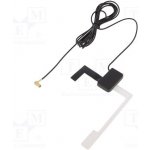 4CARMEDIA ANT.76 Anténa; automobilová; 8dBi; DAB; 50Ω; černá; 5VDC,12VDC; RG174 | Zboží Auto