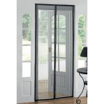 TES Magnetická dveřní síť proti hmyzu 220x120cm černá – HobbyKompas.cz