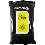 Animology Clean Sheets Čistící ubrousky pro psy a kočky 100 ks – Zboží Mobilmania