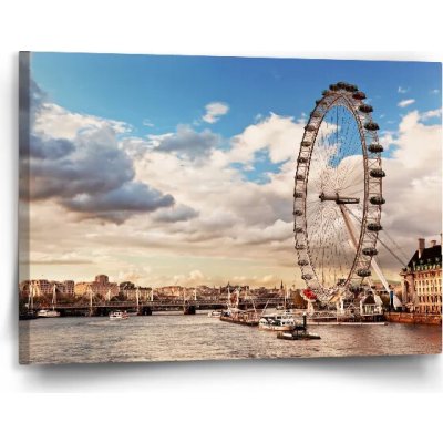 Sablio Obraz London eye - 120x80 cm – Hledejceny.cz