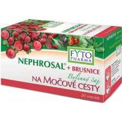 Fytopharma Nephrosal brusinky bylinný čaj 20 x 1,5 g