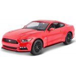 Maisto Ford Mustang GT 2015 červená 1:18 – Zboží Mobilmania