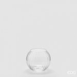 Skleněná váza Nida Optic Sfera čirá, 12,5x15 cm – Hledejceny.cz