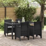 OMAXI 583161 Zahradní křeslo 4 ks Antracit 53 x 49 x 85 cm PP – Hledejceny.cz