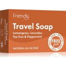 Mýdlo Friendly Soap přírodní mýdlo na na tělo i vlasy na cestování 95 g