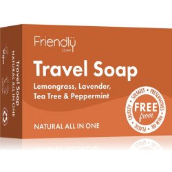 Friendly Soap přírodní mýdlo na na tělo i vlasy na cestování 95 g
