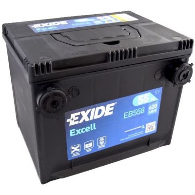 Exide Excell 12V 55Ah 620A EB558 – Hledejceny.cz