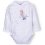 NINI Zavinovací body dlouhý rukáv Ocean Girl BÍLÉ – Zboží Dáma