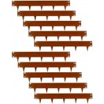 Unigardia obrubník s hroty 18,5 cm x 10 m corten 1 ks – Hledejceny.cz