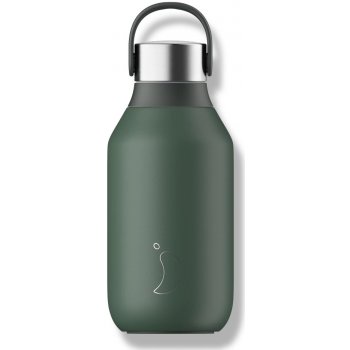 Chilly's Bottles Termoláhev lesní zelená edice Series2 350 ml