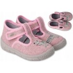 Befado dívčí bačkory HONEY 631P020 motiv kočka růžová – Zboží Mobilmania