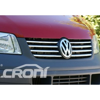 Croni Nerezové lišty na přední masku Volkswagen T5 Facelift (2009 - 2015) - sada 8 ks -