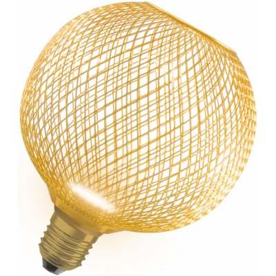 Osram LED Žárovka DECOR FLAT G125 E27/3,5W/230V 2700K zlatá – Hledejceny.cz