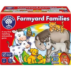 Orchard Toys Rodiny zvířátek na farmě