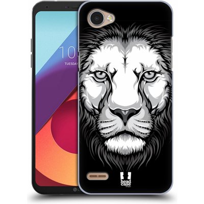 Pouzdro HEAD CASE LG Q6 / Q6 PLUS vzor Zvíře kreslená tvář lev – Zboží Živě