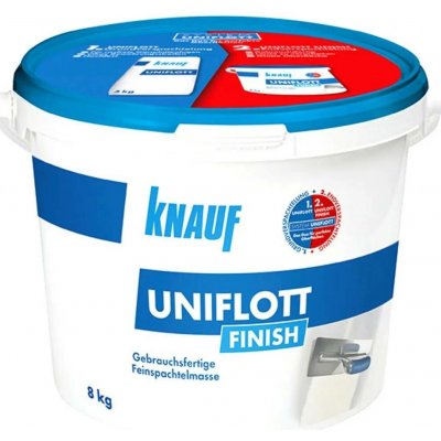 Knauf Uniflott Spárovací stěrka sádrokartonářská finální, 8 kg 129801 – Hledejceny.cz