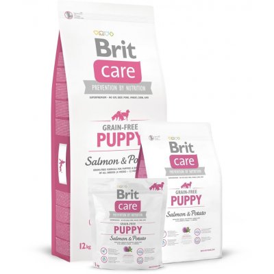 Brit Care Grain-free Puppy Salmon & Potato 12 kg – Hledejceny.cz