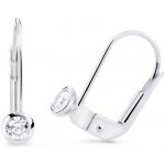 Zodiax dámské zlaté náušnice na patent 3092 růžová – Hledejceny.cz