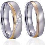 Steel Wedding Snubní prsteny chirurgická ocel SPPL020 – Zboží Dáma