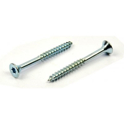 Univerzální vrut do dřeva 6x60/36 TORX zinek bílý, částečný závit – Hledejceny.cz