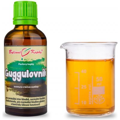 Bylinné kapky Guggulovník tinktura Pavlovy bylinné kapky 50 ml – Hledejceny.cz