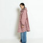 Vivi Mari dětský kabát do deště Drops Mauve/white – Sleviste.cz