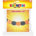 RAPPA Girlanda papírová Halloween dýně 4 m – Sleviste.cz