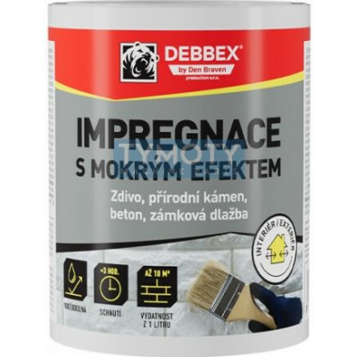 DEBBEX Impregnace s mokrým efektem 2,5l – Hledejceny.cz
