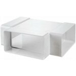 VENTS odbočka plastová plochá T kus 90° 60 x 204 mm – Hledejceny.cz