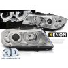 BMW E90/E91 03.2005-08.2008 přední čirá světla 3D U-Type chrome HID
