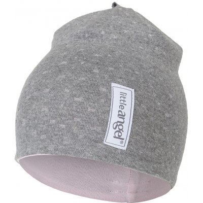 Little Angel čepice podšitá Outlast šedomodrá fotbal/šedý melír – Zboží Dáma