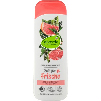 alverde Naturokosmetik sprchový gel Grapefruit a Bambus 250 ml