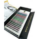 Luxury Lashes SPIKES MIX COLOR Zakřivení umělých řas: C, Délka umělých řas: 12 mm, Tloušťka řas: 007 – Zboží Dáma