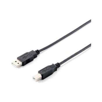 Equip 128863 USB 2.0 propojovací AM- BM 1m, černý