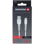 Swissten 71505531 datový kabel USB / USB-C 1m bílý – Hledejceny.cz