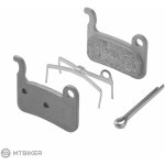 SHIMANO destičky brzdové SH M06 kovové,s pružinou+závlačka 4233791 – Zboží Mobilmania