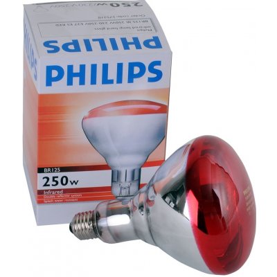 Philips BR125 IR 250W E27 230-250V CL 1CT od 180 Kč - Heureka.cz