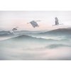 Tapety Komar Vliesová fototapeta Mystic Cranes rozměry 400 x 280 cm