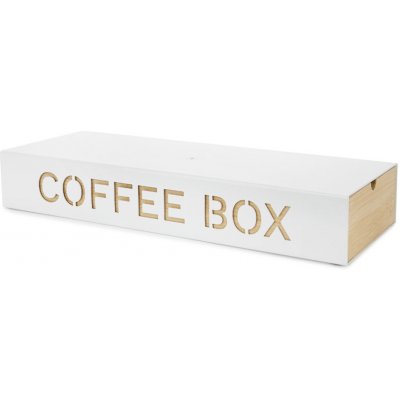 BALVI Box na kávové kapsle 27814 bílá – Zboží Mobilmania