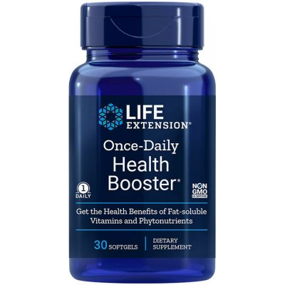 Life Extension Once-Daily Health Booster 30 gelové tablety – Hledejceny.cz