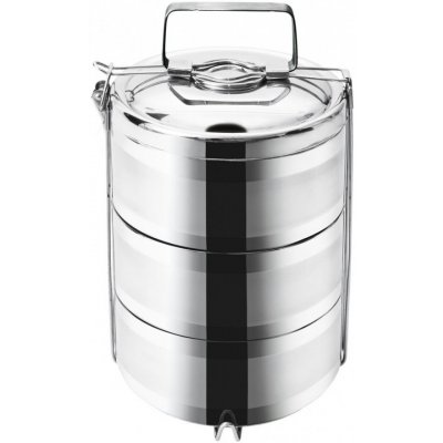 Jídlonosič nerez TERMO 3x1,1 l, pr. 16 cm – Zboží Mobilmania