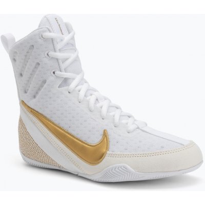 Nike Machomai 3 white/metallic gold – Zboží Dáma