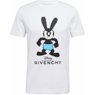Givenchy X Disney Oswald White tričko bílá
