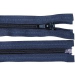 Spirálový zip No 5 délka 65 cm bundový POL, malé, 330 modrá tmavá – Hledejceny.cz