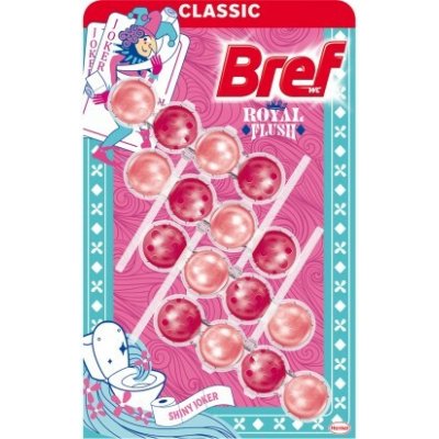 Bref Power Aktiv Tuhý WC blok Shiny Joker 4 ks – Zboží Dáma